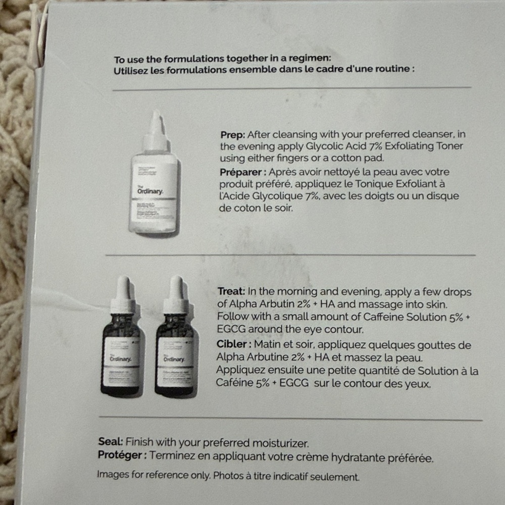 The Ordinary Skincare Set in White and Gray - Picture 4 of 5